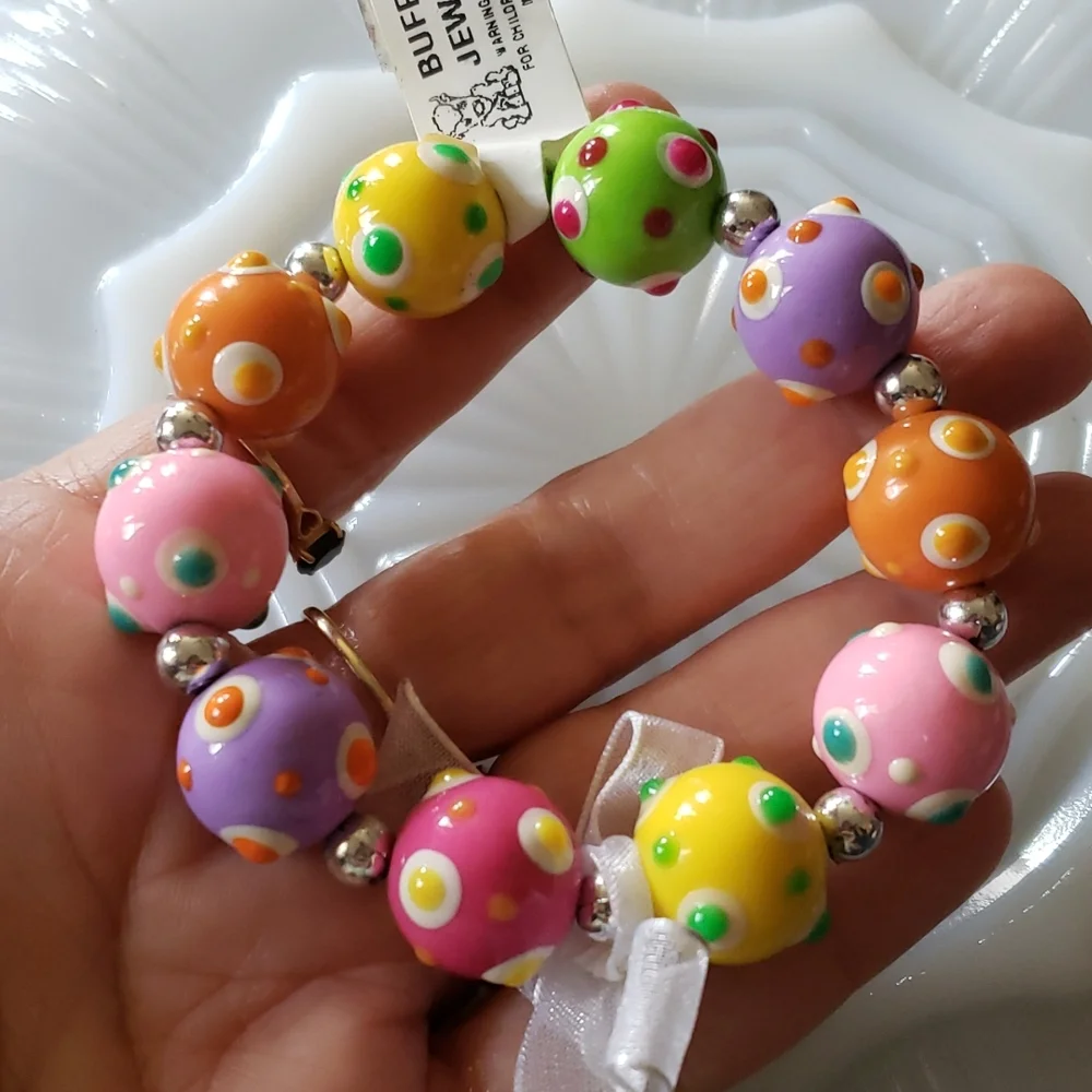 Buffalo Jewelry Colorful Glass Beaded Bracelet - Picture 3 of 3